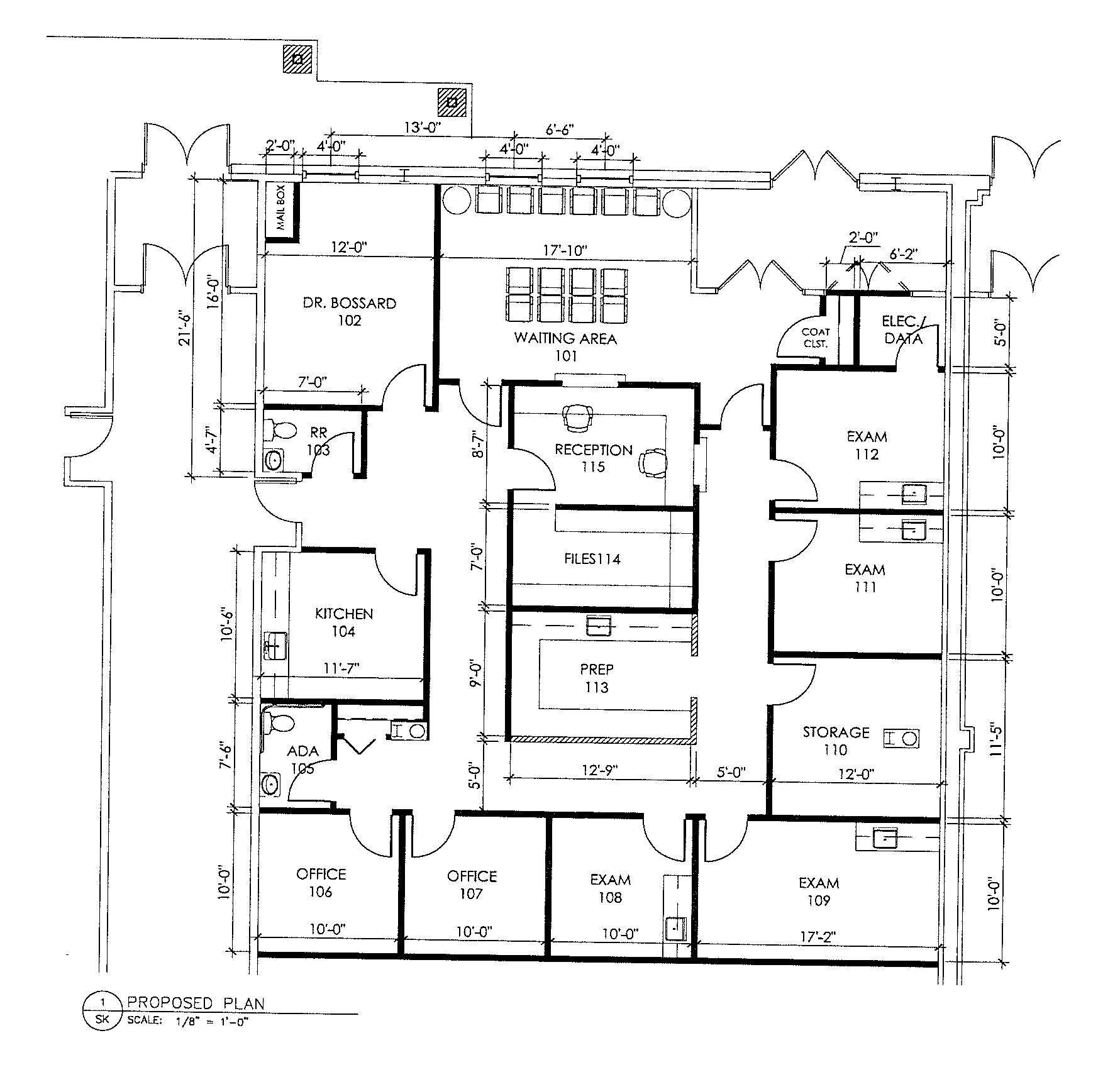 9815 Roosevelt Blvd, Philadelphia, PA à louer Plan d’étage- Image 1 de 1