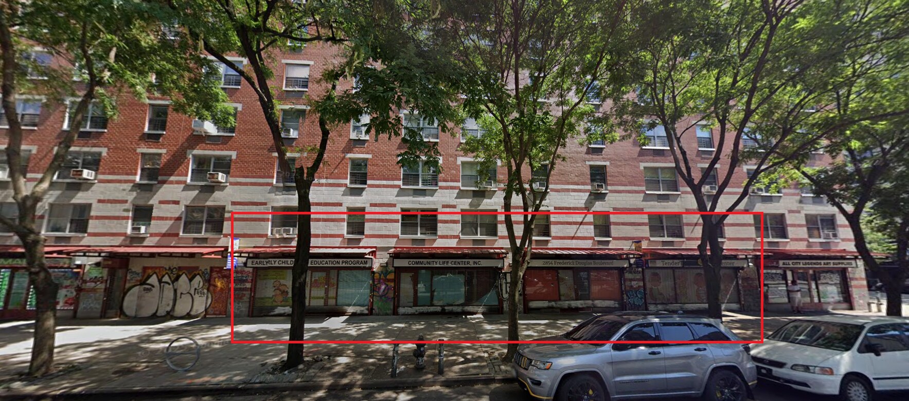 2852-2864 Frederick Douglass Blvd, New York, NY à louer Photo du bâtiment- Image 1 de 2