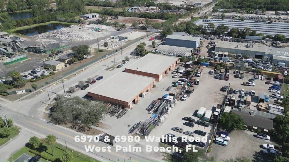 6970 Wallis Rd, West Palm Beach, FL à louer - Vidéo sur l’inscription commerciale - Image 2 de 16