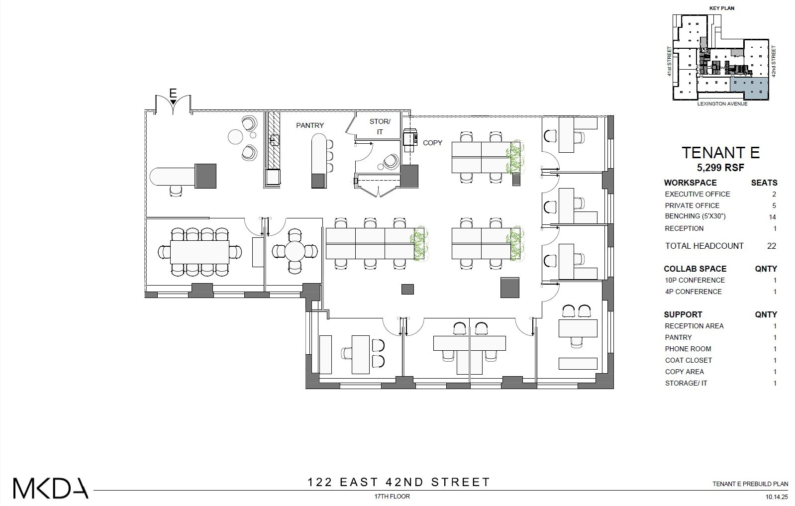 122 E 42nd St, New York, NY for lease Floor Plan- Image 1 of 3