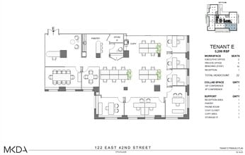 122 E 42nd St, New York, NY for lease Floor Plan- Image 1 of 3