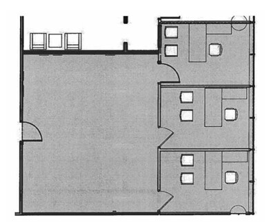 1021 E Cary St, Richmond, VA à louer Plan d’étage- Image 1 de 1