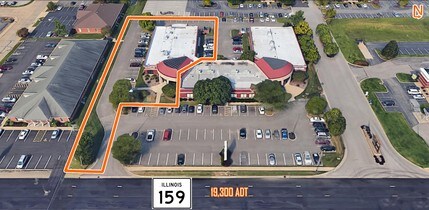 1 Bronze Pointe Blvd, Swansea, IL - AERIAL  map view - Image1