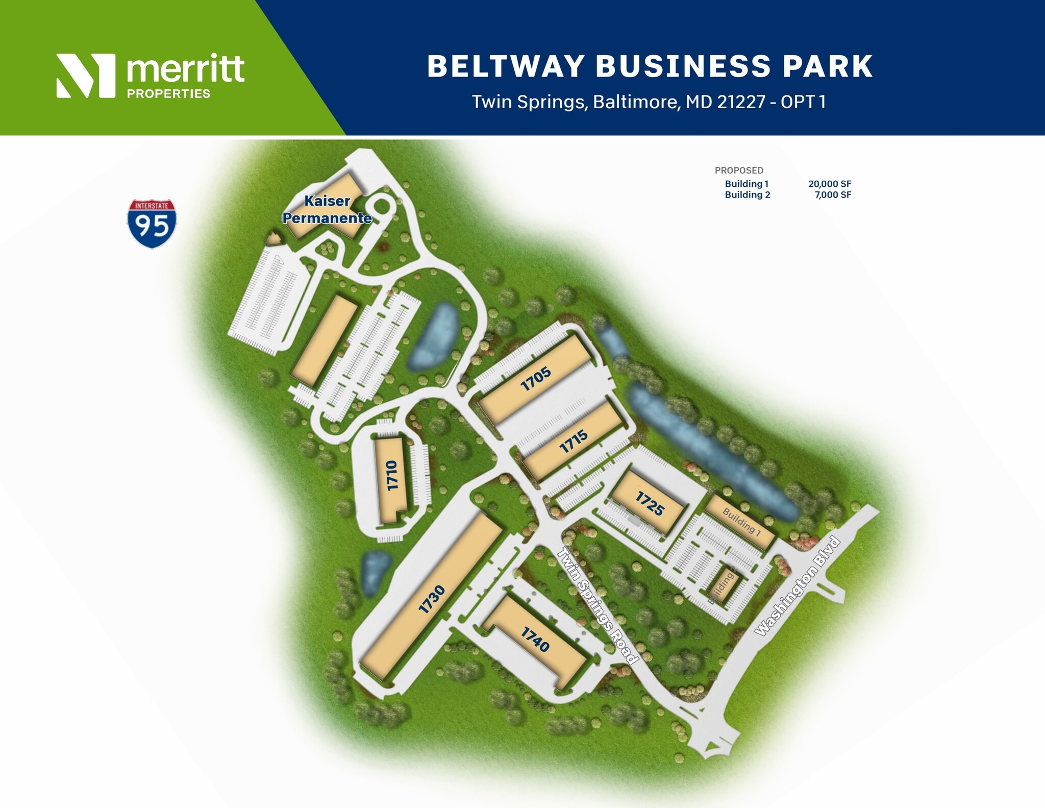 1730 Twin Springs Rd, Baltimore, MD for lease Site Plan- Image 1 of 1