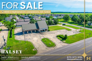 Plus de détails pour 4818 E Highland Dr, Jonesboro, AR - Commerce de détail à vendre