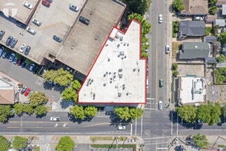 1315 Alhambra Blvd, Sacramento, CA - AÉRIEN Vue de la carte