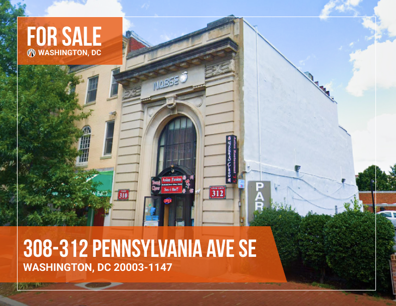 308-312 Pennsylvania Ave SE, Washington, DC for sale Building Photo- Image 1 of 15