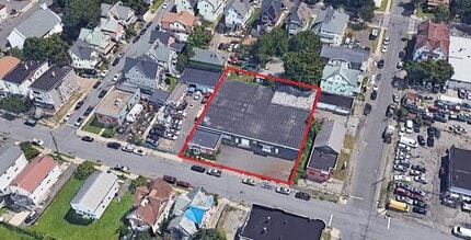 1318 Kossuth St, Bridgeport, CT - AÉRIEN Vue de la carte