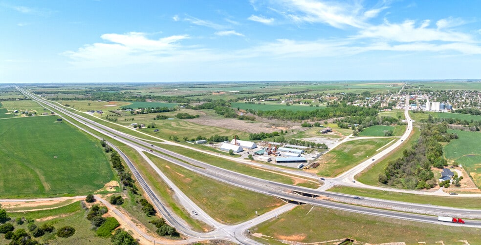 3062 Interstate 40 S Service Road, Hydro, OK à vendre - Aérien - Image 2 de 16