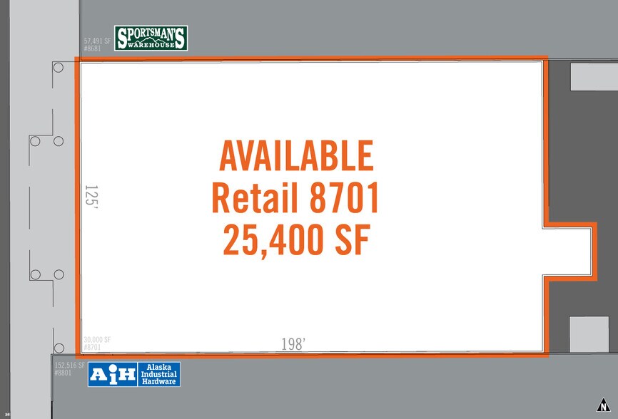 8571-8701 Old Seward Hwy, Anchorage, AK à louer - Photo du bâtiment - Image 3 de 16