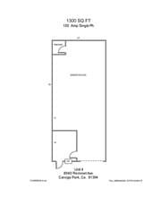 8030-8040 Remmet Ave, Canoga Park, CA à louer Plan d’étage- Image 1 de 1