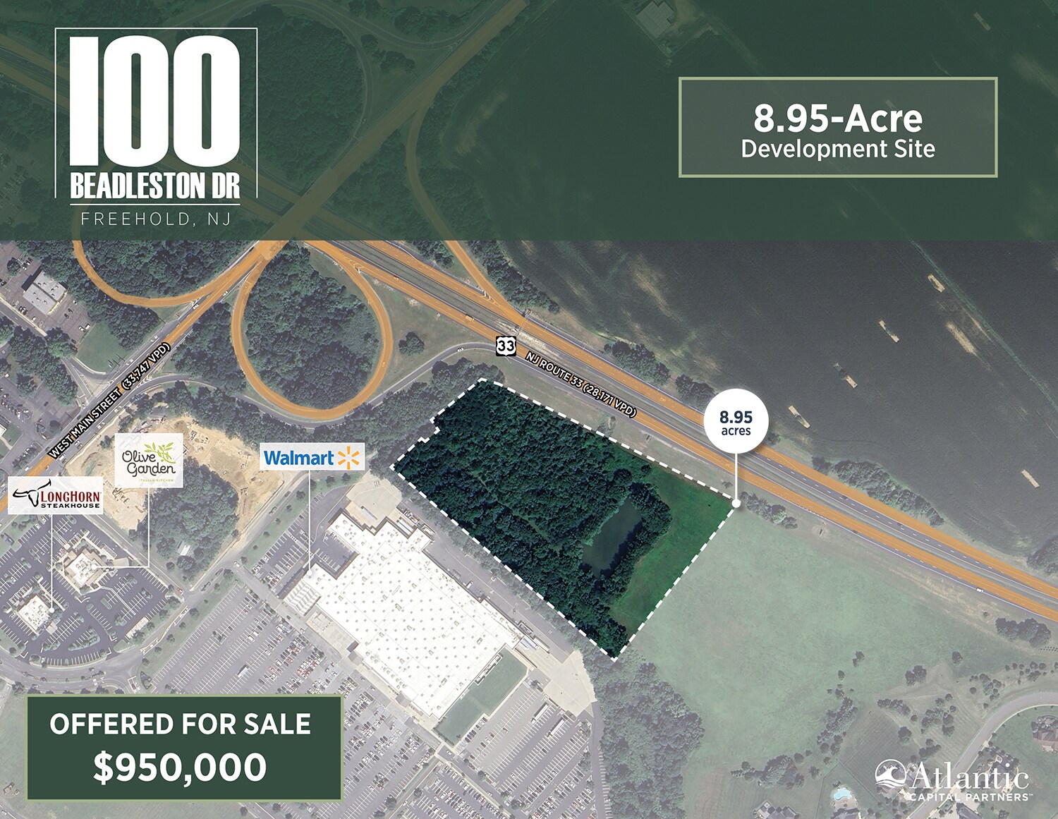 100 Beadleston Dr, Freehold, NJ à vendre Photo principale- Image 1 de 2