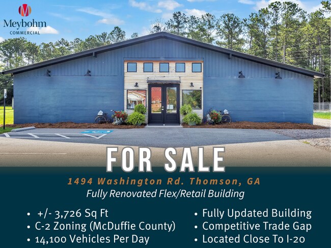 Plus de détails pour 1494 Washington Rd, Thomson, GA - Commerce de détail à vendre