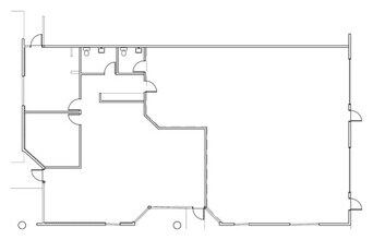 3021 S Valley View Blvd, Las Vegas, NV à louer Plan d’étage- Image 1 de 1