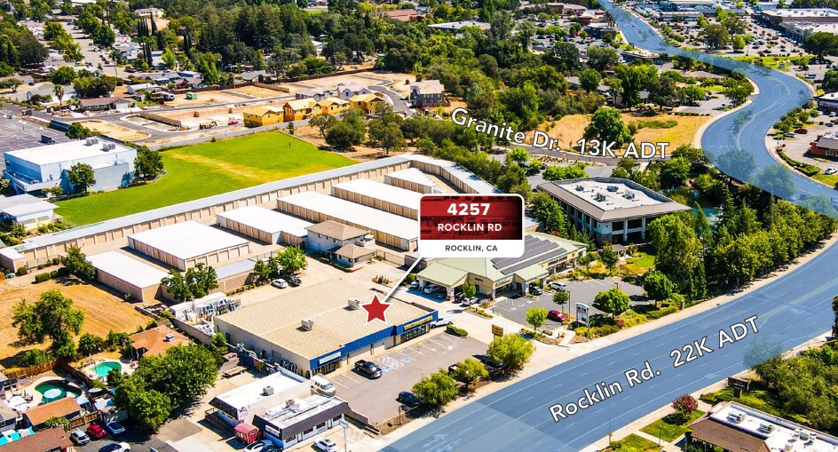 4257 Rocklin Rd, Rocklin, CA à louer - Photo du bâtiment - Image 3 de 4