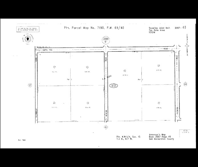 0 Smoketree Rd, Pinon Hills, CA à vendre - Plan cadastral - Image 2 de 2