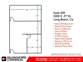 5305 E 2nd St, Long Beach, CA à louer Plan d’étage- Image 1 de 1
