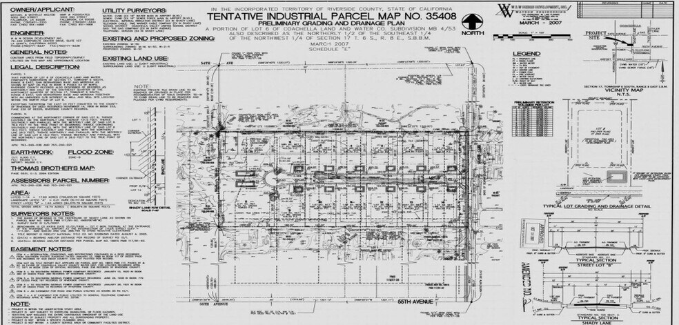 54539 Shady Ln, Thermal, CA à vendre - Plan de site - Image 2 de 2