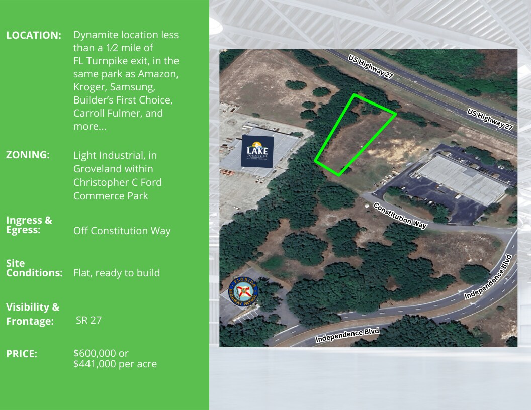 20539 Independence blvd, Groveland, FL à vendre Photo du bâtiment- Image 1 de 7