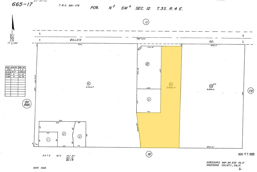 65355 Dillon Rd, Desert Hot Springs, CA à louer - Plan cadastral - Image 2 de 3