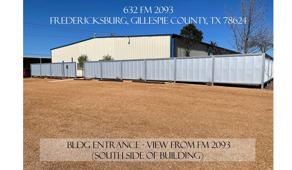 632 Fm 2093, Fredericksburg, TX à louer - Photo du bâtiment - Image 1 de 35