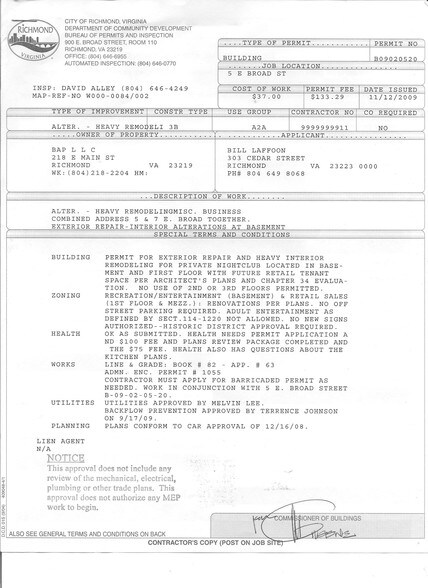 5 E Broad St, Richmond, VA à louer - Autre - Image 1 de 11