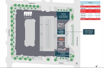 4123 Cedar Springs Rd, Dallas, TX à louer Plan de site- Image 1 de 2
