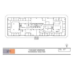 1130 E Arapaho Rd, Richardson, TX for lease Floor Plan- Image 1 of 1
