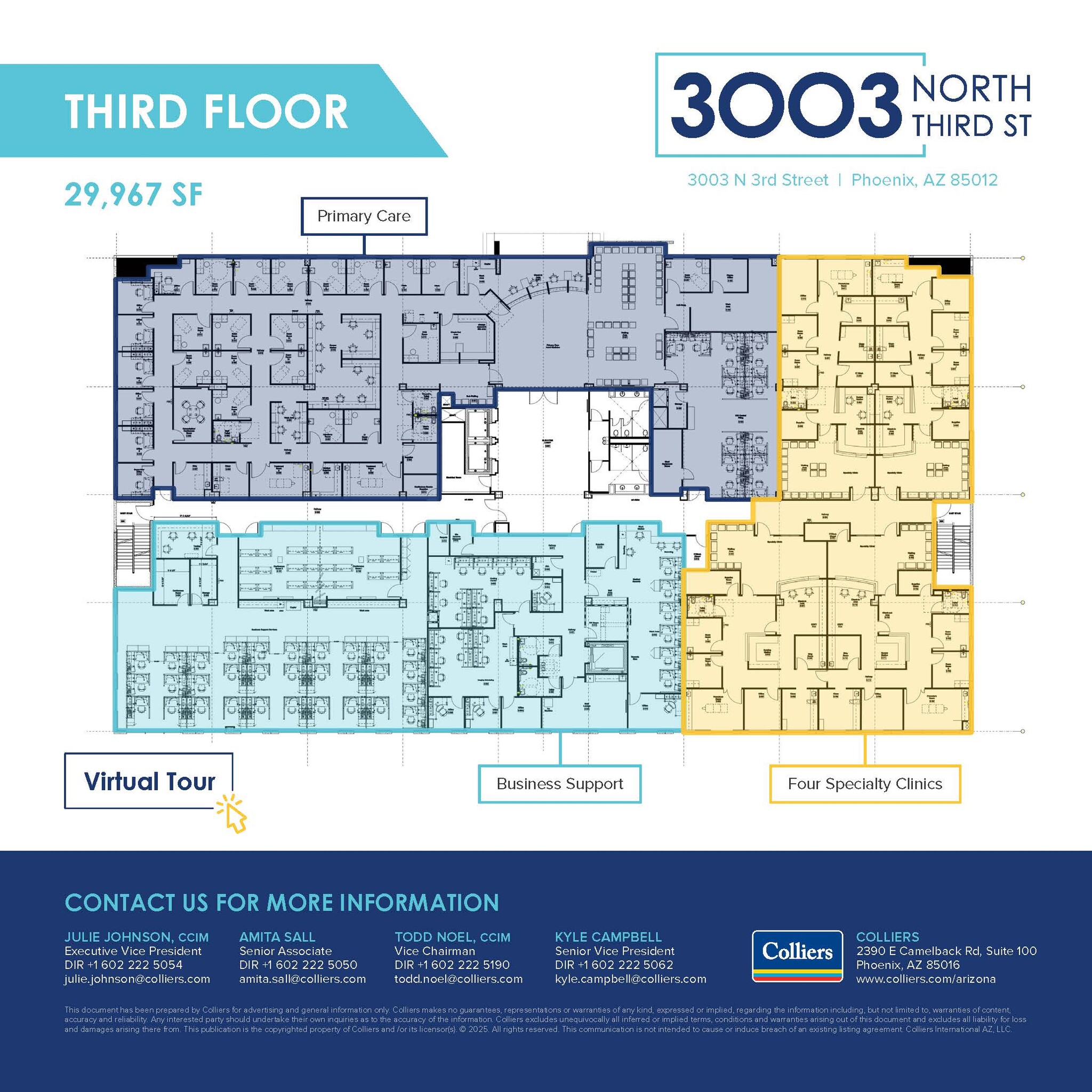 3003 N 3rd St, Phoenix, AZ for lease Floor Plan- Image 1 of 1