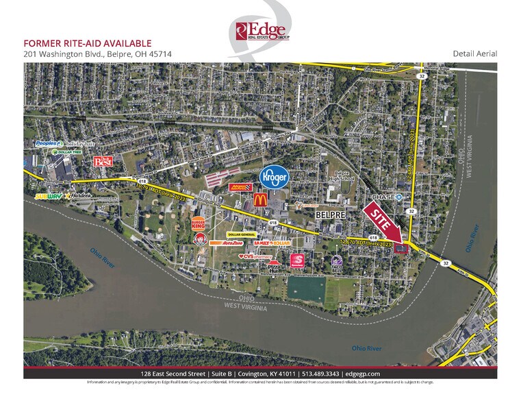 201 Washington Blvd, Belpre, OH à louer - Photo du bâtiment - Image 3 de 6