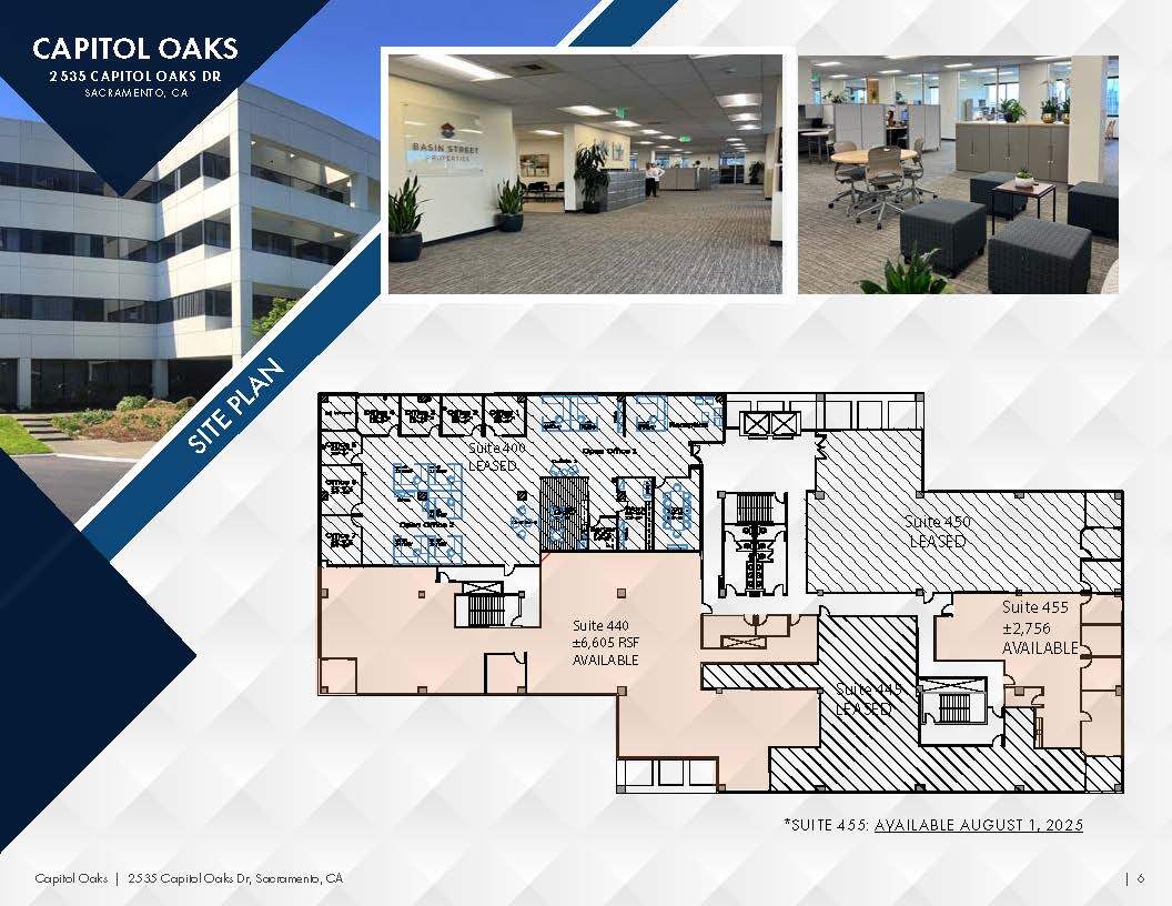 2535 Capitol Oaks Dr, Sacramento, CA à louer Plan d’étage- Image 1 de 1