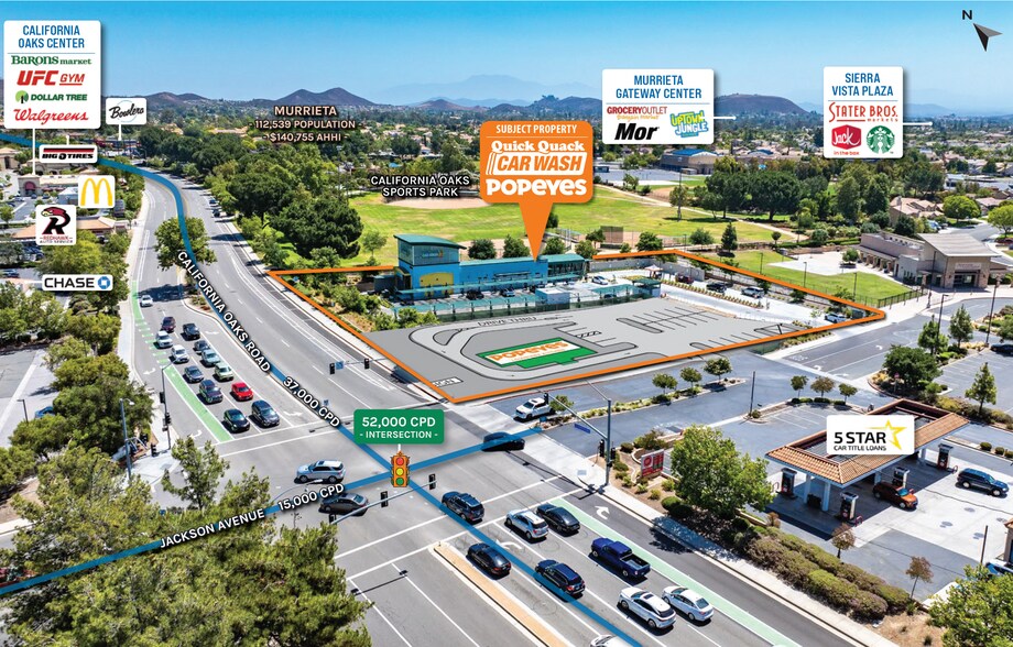 40640 California Oaks Rd, Murrieta, CA à vendre - Photo du bâtiment - Image 3 de 5