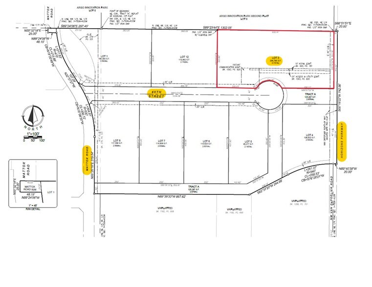 5250 NW 40th St, Riverside, MO à vendre - Plan de site - Image 3 de 3