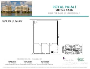 1000 S Pine Island Rd, Plantation, FL à louer Plan d’étage- Image 1 de 1