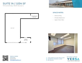 111 S Lincolnway, North Aurora, IL à louer Plan d’étage- Image 1 de 1