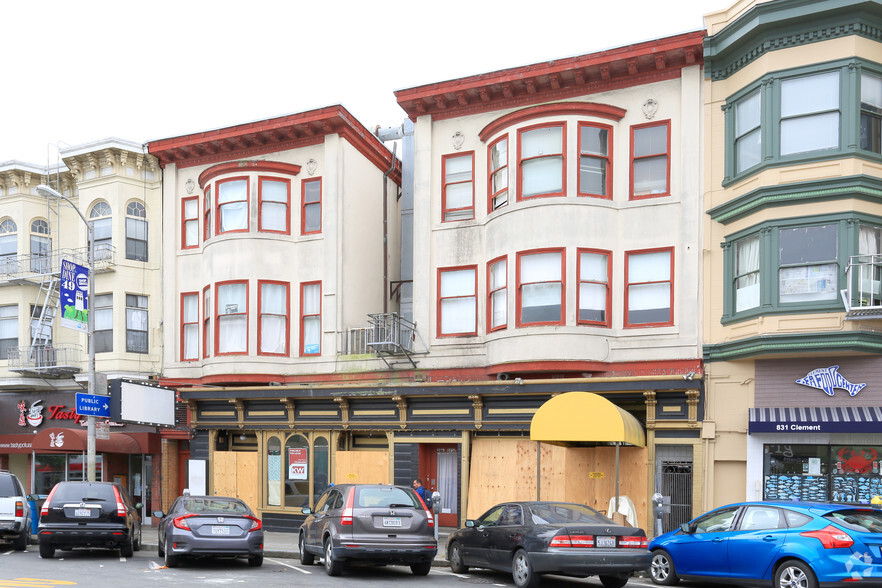 817-823 Clement St, San Francisco, CA for sale - Primary Photo - Image 1 of 1