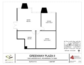2400 Lakeside Blvd, Richardson, TX à louer Plan de site- Image 1 de 1