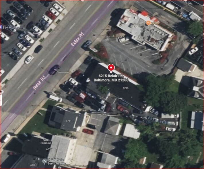6215 Belair Rd, Baltimore, MD à vendre - Photo du bâtiment - Image 2 de 5