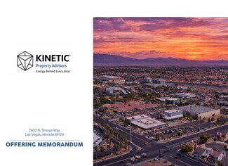 Plus de détails pour 2400 N Tenaya Way, Las Vegas, NV - Bureau à vendre