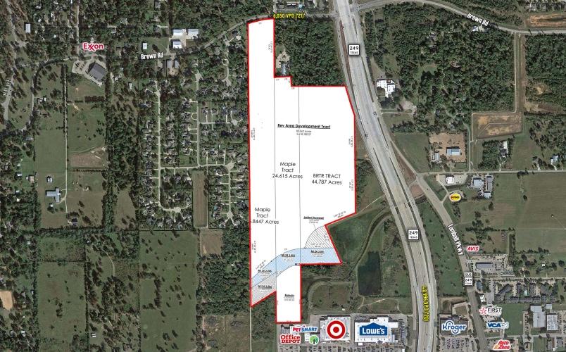 SWC of SH-249 & Brown Rd, Tomball, TX à vendre - Photo du bâtiment - Image 3 de 3