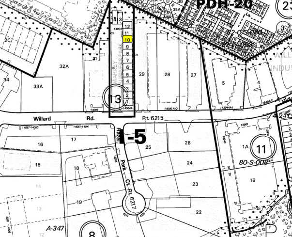 14004 Willard Rd, Chantilly, VA for sale - Plat Map - Image 3 of 7