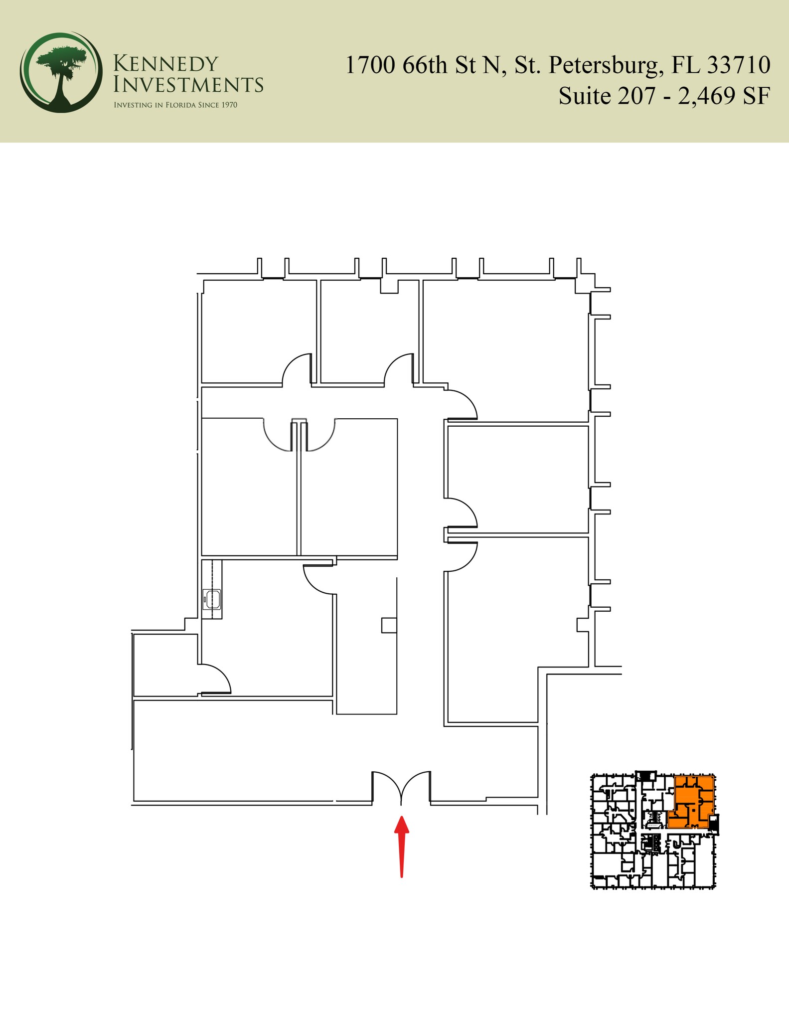 1700 66th St N, Saint Petersburg, FL for lease Site Plan- Image 1 of 1