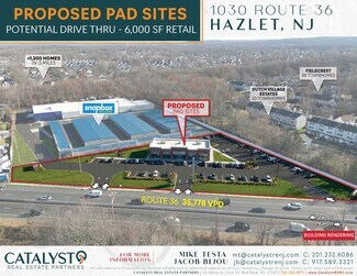 Plus de détails pour 1030 Route 36, Hazlet, NJ - Commerce de détail à louer
