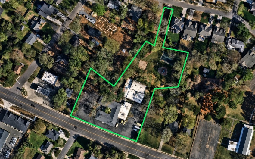 651 E Woodlawn Rd, Charlotte, NC for sale - Aerial - Image 3 of 3