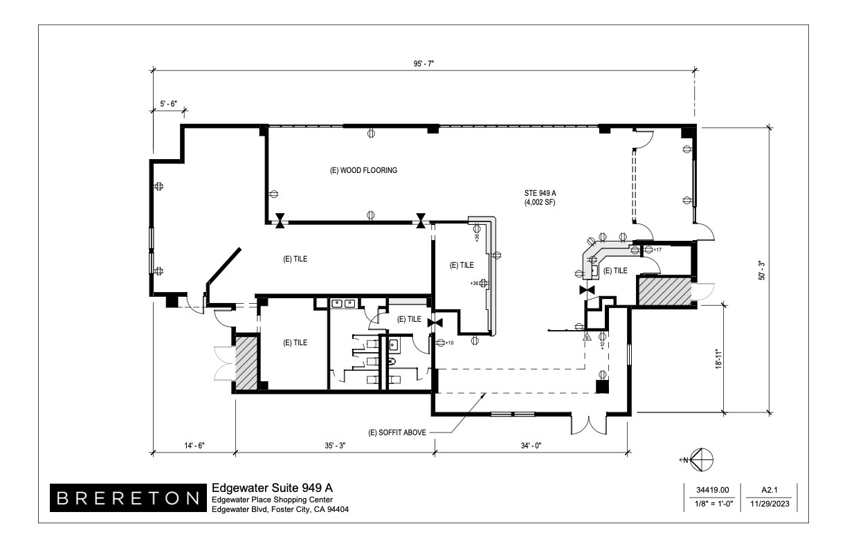 969-999 E Edgewater Blvd, Foster City, CA à louer Plan d  tage- Image 1 de 1