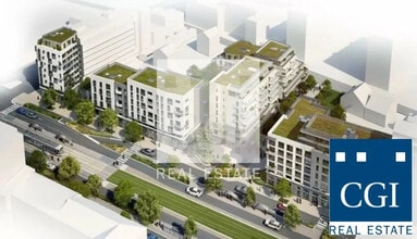 Grenoble - AERIAL  map view