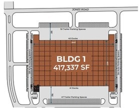 3715 Freeway, Baytown, TX à louer Plan d’étage- Image 1 de 1