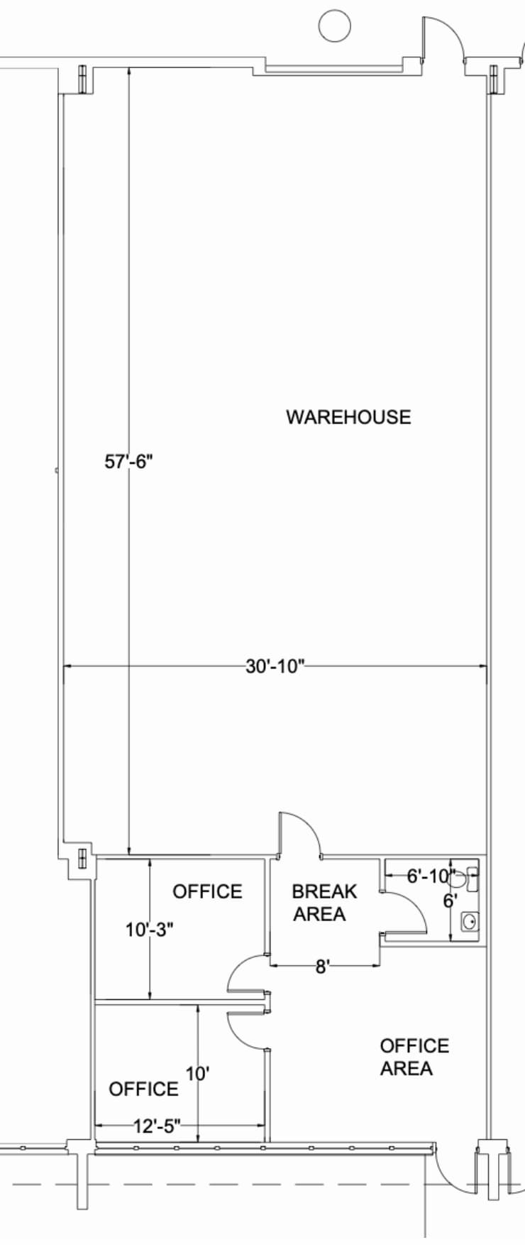 6706 Benjamin Rd, Tampa, FL for lease Floor Plan- Image 1 of 1