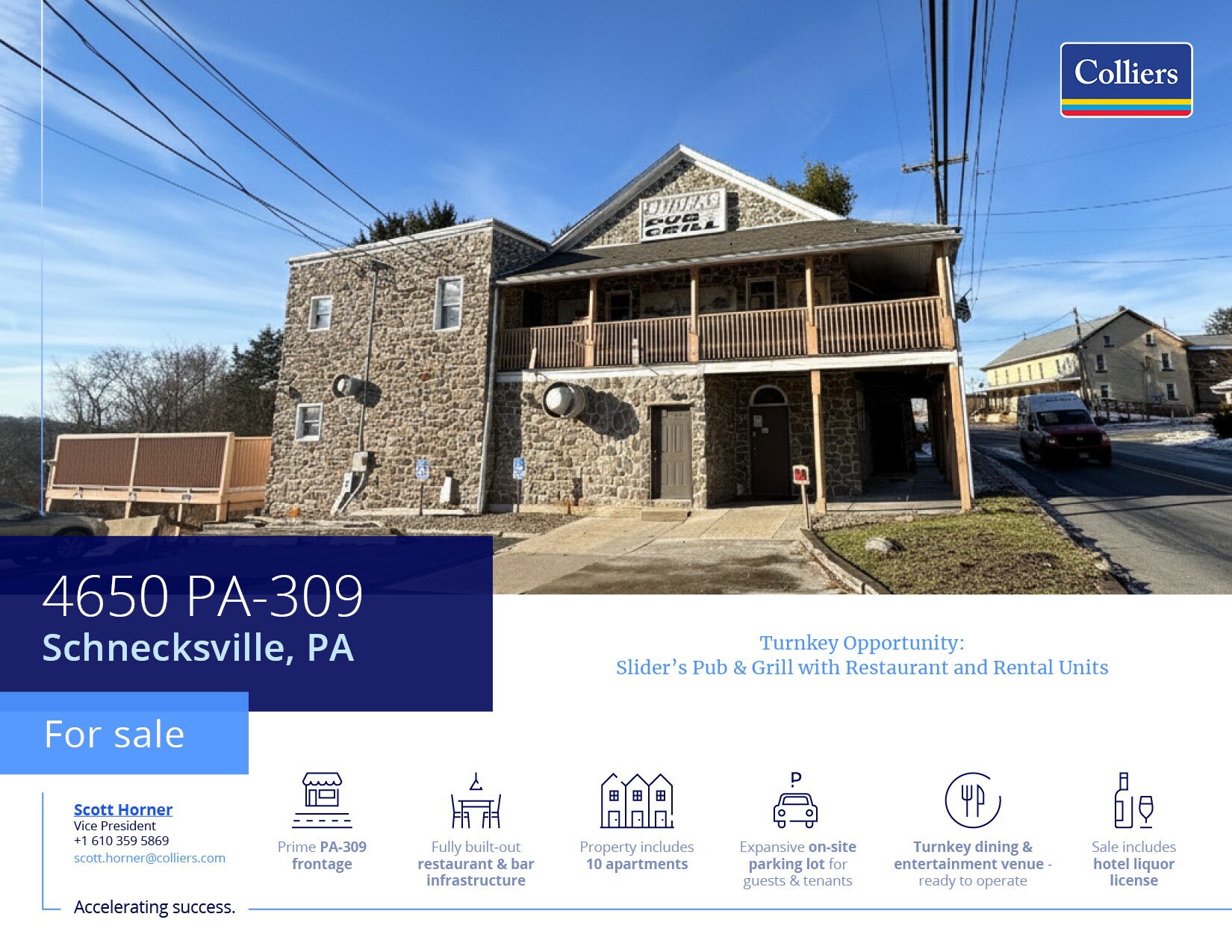 4650 Route 309, Schnecksville, PA à vendre Photo du bâtiment- Image 1 de 2