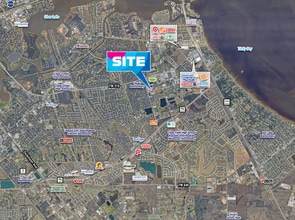 381 Columbia Memorial Pky, League City, TX - AÉRIEN  Vue de la carte